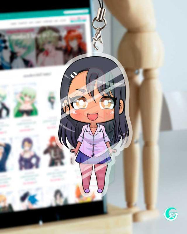 Nagatoro IJIRANAIDE NAGATORO-SAN Acrylic Keychain charm Limiko
